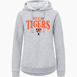 Tech High School Tigers <span class="pdp-name-mascot">Tech High School</span> MV Sport Women's Vintage Fleece Hoodie Front Thumbnail