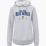 Victor Blue Devils MV Sport Women's Vintage Fleece Hoodie Front Thumbnail