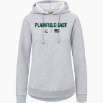 Plainfield East Bengals MV Sport Women's Vintage Fleece Hoodie Front Thumbnail