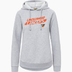 LINCOLNWOOD HIGH SCHOOL LANCERS MV Sport Women's Vintage Fleece Hoodie Front Thumbnail