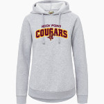 ROCK POINT HIGH SCHOOL COUGARS <span class="pdp-name-mascot">ROCK POINT COUGARS</span> MV Sport Women's Vintage Fleece Hoodie Front Thumbnail