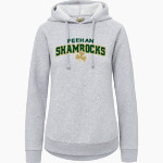 Bishop Feehan Shamrocks <span class="pdp-name-mascot">Bishop Feehan Shamrocks</span> MV Sport Women's Vintage Fleece Hoodie Front Thumbnail