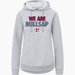 MILLSAP HIGH SCHOOL BULLDOGS <span class="pdp-name-mascot">MILLSAP BULLDOGS</span> MV Sport Women's Vintage Fleece Hoodie Front Thumbnail
