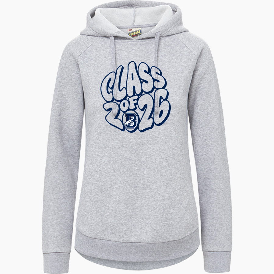 William L Callahan Broncos MV Sport Women's Vintage Fleece Hoodie