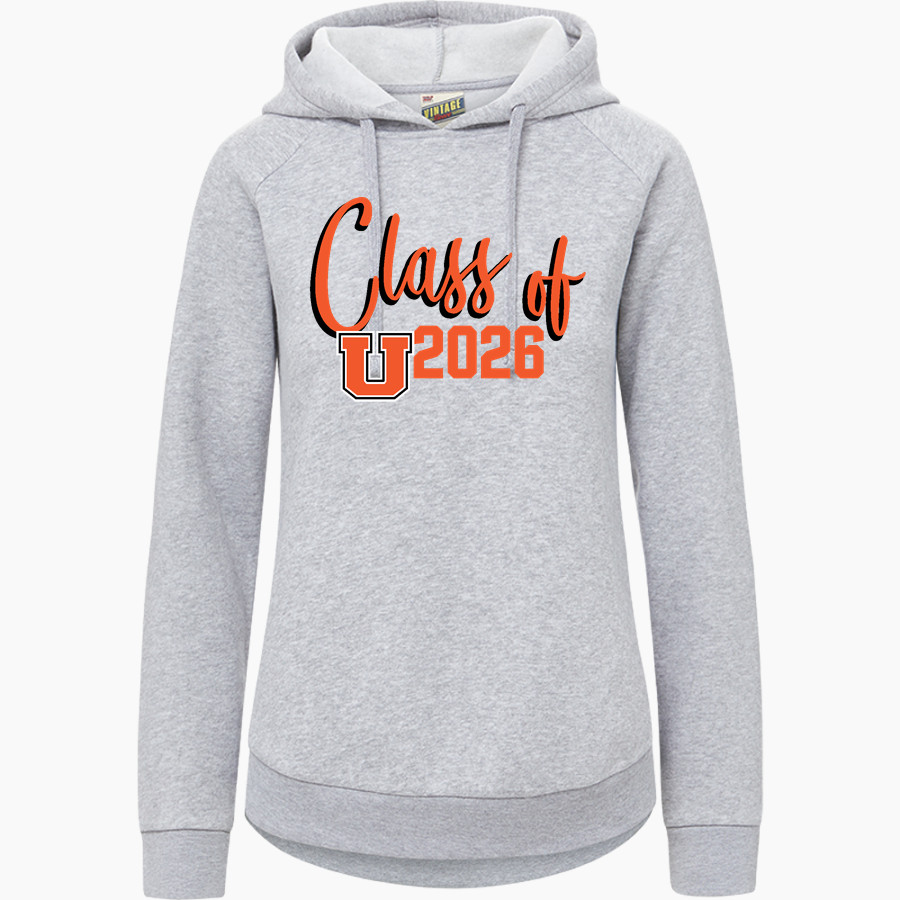 URBANA HIGH SCHOOL TIGERS <span class="pdp-name-mascot">URBANA TIGERS</span> MV Sport Women's Vintage Fleece Hoodie