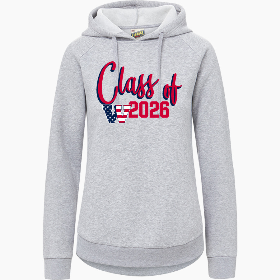 THOMAS S WOOTTON HIGH SCHOOL PATRIOTS <span class="pdp-name-mascot">THOMAS S WOOTTON PATRIOTS</span> MV Sport Women's Vintage Fleece Hoodie