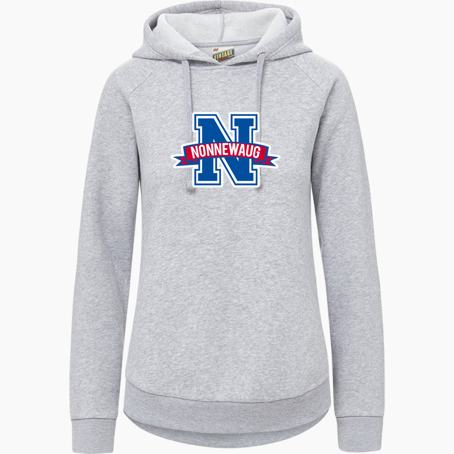 Nonnewaug Chiefs <span class="pdp-name-mascot">Nonnewaug Chiefs</span> MV Sport Women's Vintage Fleece Hoodie
