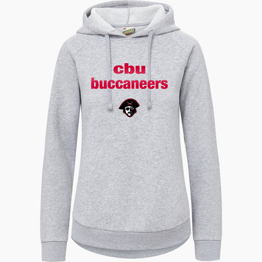 CBU Buccaneers <span class="pdp-name-mascot">Christian Brothers Buccaneers</span> MV Sport Women's Vintage Fleece Hoodie