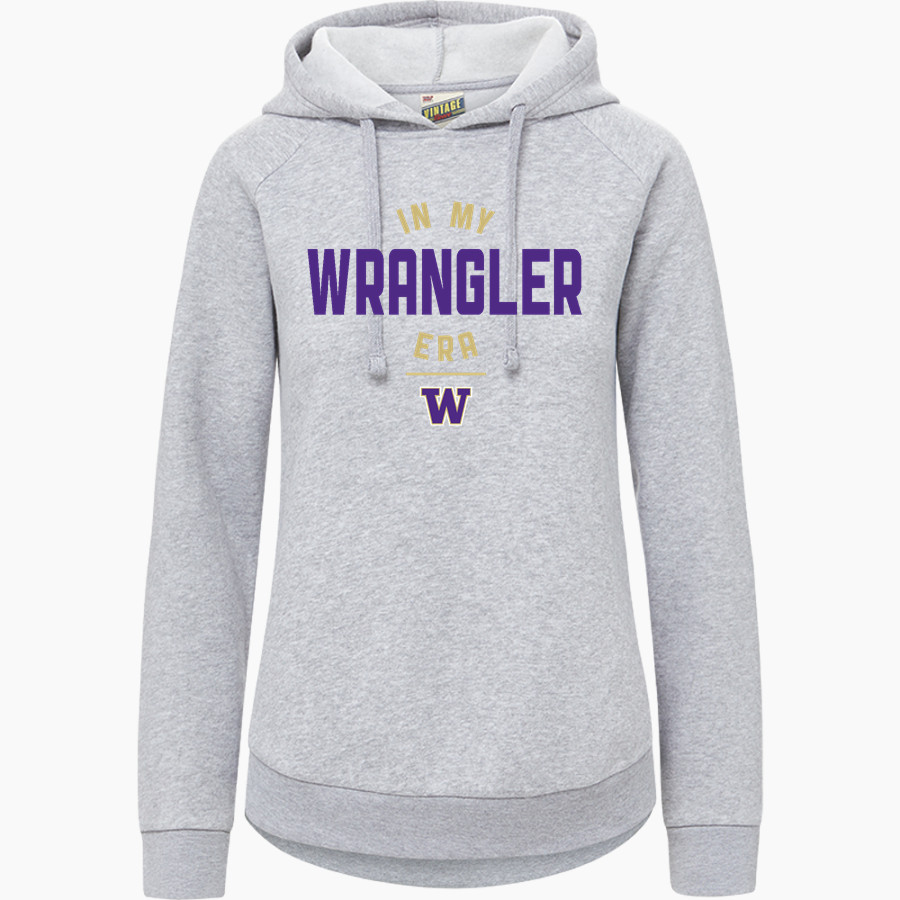 Wickenburg Wranglers <span class="pdp-name-mascot">Wickenburg Eagles</span> MV Sport Women's Vintage Fleece Hoodie