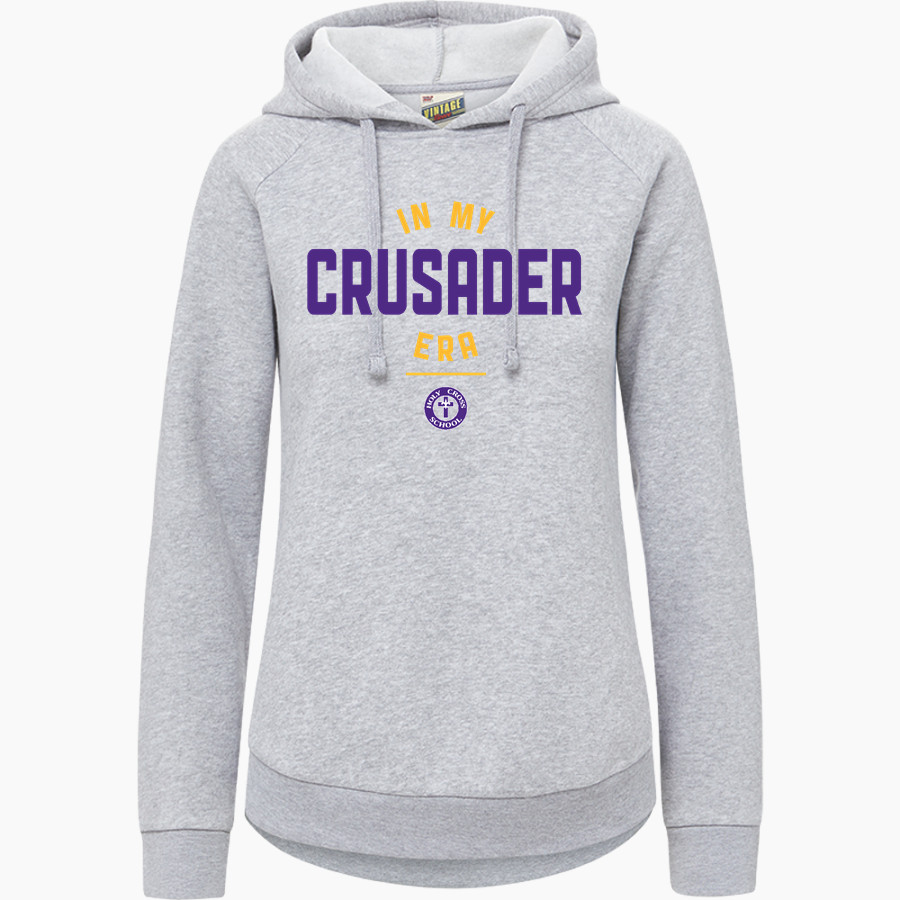 Holy Cross Crusaders <span class="pdp-name-mascot">Holy Cross School Crusaders</span> MV Sport Women's Vintage Fleece Hoodie