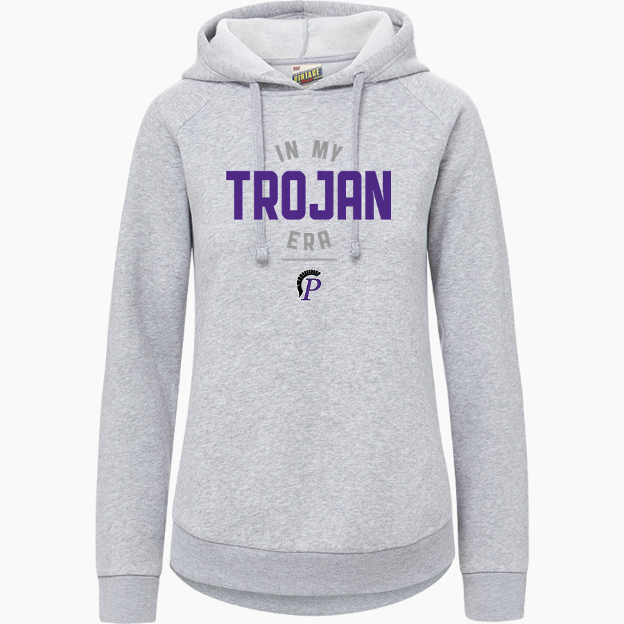 Petaluma Trojans MV Sport Women's Vintage Fleece Hoodie