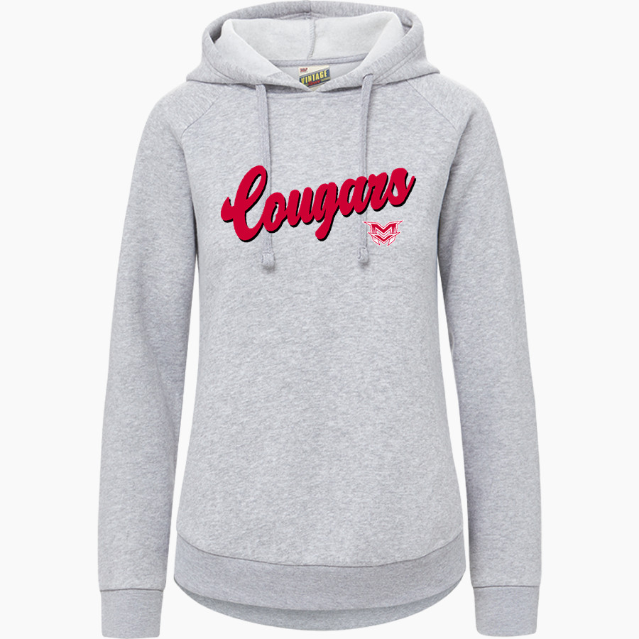 Mountain View Cougars <span class="pdp-name-mascot">Mountain View Cougars</span> MV Sport Women's Vintage Fleece Hoodie