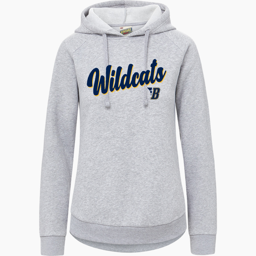 BELLEVILLE HIGH SCHOOL WILDCATS <span class="pdp-name-mascot">BELLEVILLE WILDCATS</span> MV Sport Women's Vintage Fleece Hoodie