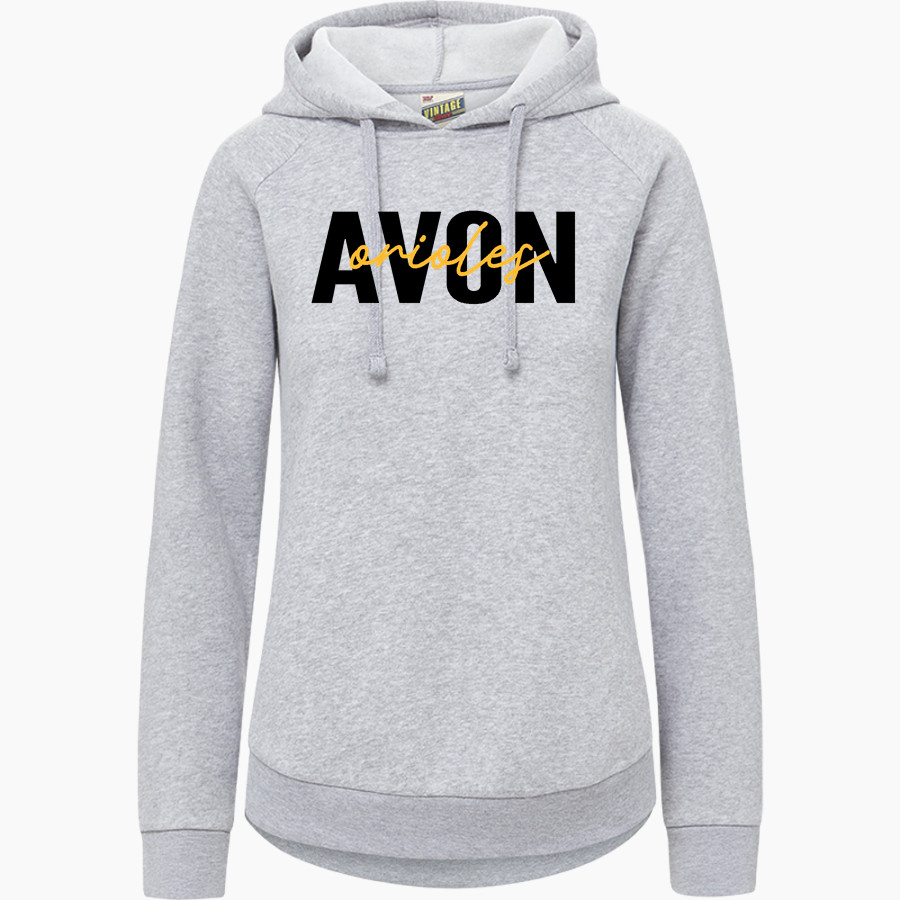 Avon Orioles <span class="pdp-name-mascot">Avon Orioles</span> MV Sport Women's Vintage Fleece Hoodie