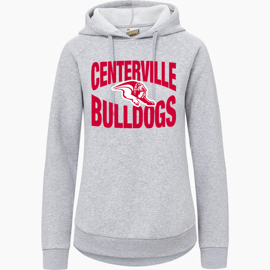CENTERVILLE HIGH SCHOOL BULLDOGS <span class="pdp-name-mascot">CENTERVILLE BULLDOGS</span> MV Sport Women's Vintage Fleece Hoodie