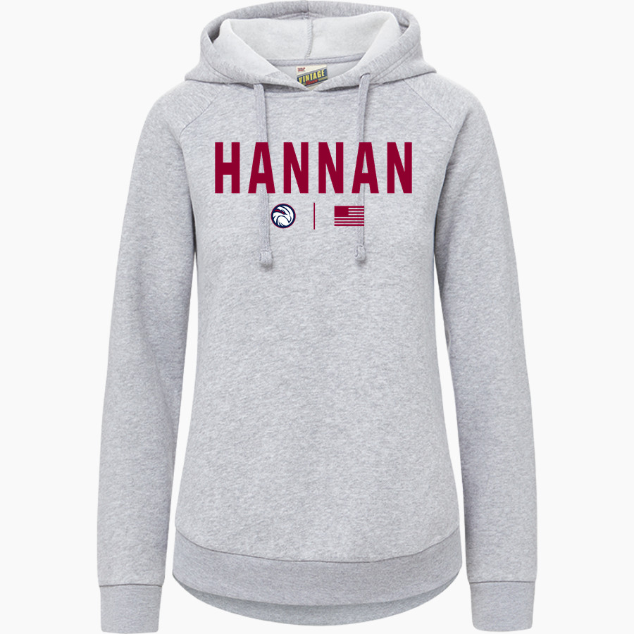 Hannan Hawks <span class="pdp-name-mascot">Archbishop Hawks</span> MV Sport Women's Vintage Fleece Hoodie