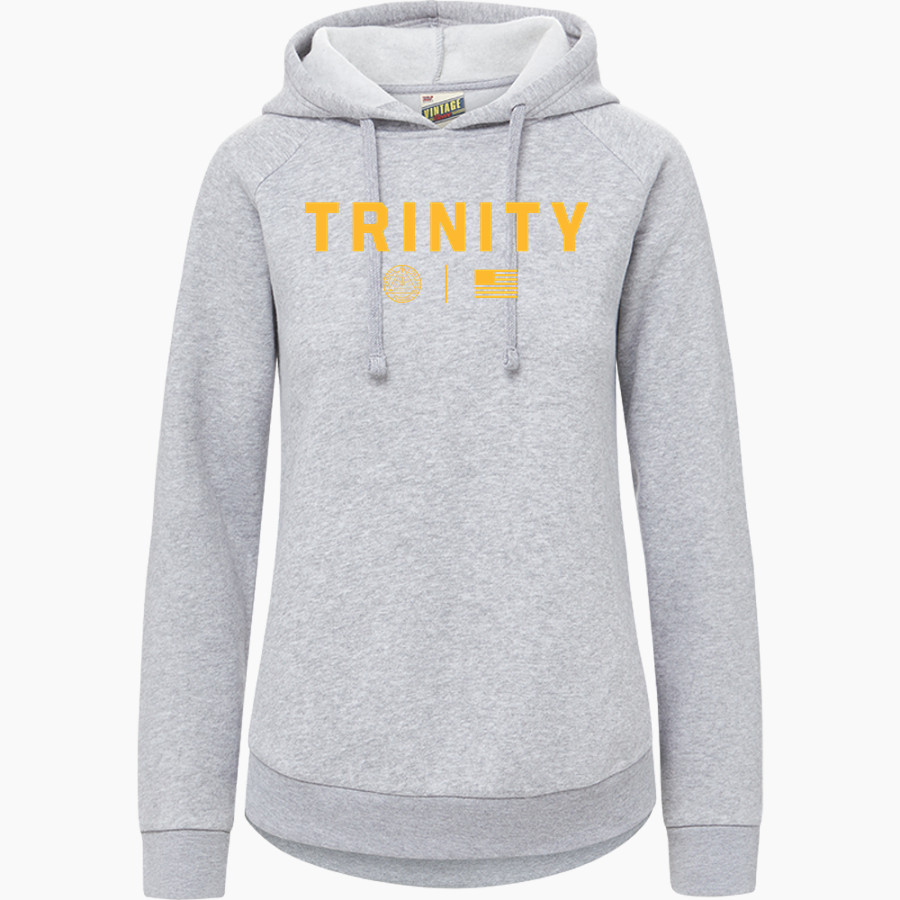 Trinity Tigers <span class="pdp-name-mascot">Trinity College of Florida Tigers</span> MV Sport Women's Vintage Fleece Hoodie