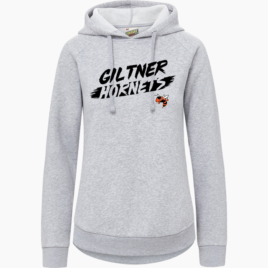 Giltner Hornets <span class="pdp-name-mascot">Giltner Hornets</span> MV Sport Women's Vintage Fleece Hoodie