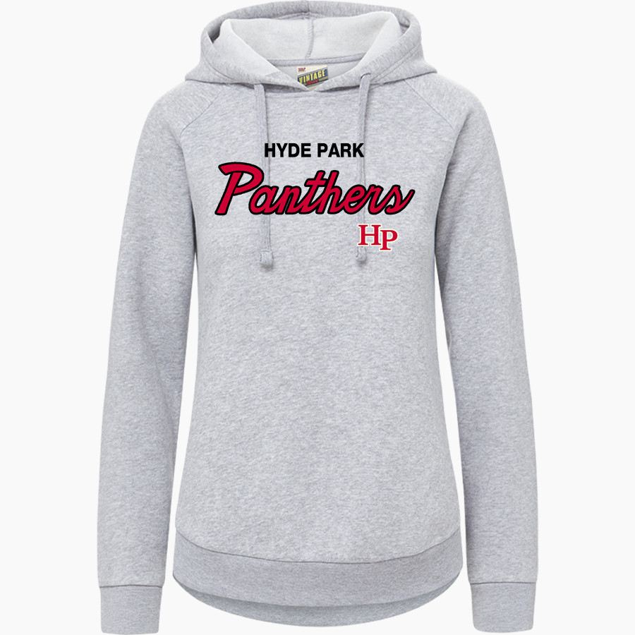 Hyde Park Schools PANTHERS <span class="pdp-name-mascot">Hyde Park Baptist School PANTHERS</span> MV Sport Women's Vintage Fleece Hoodie