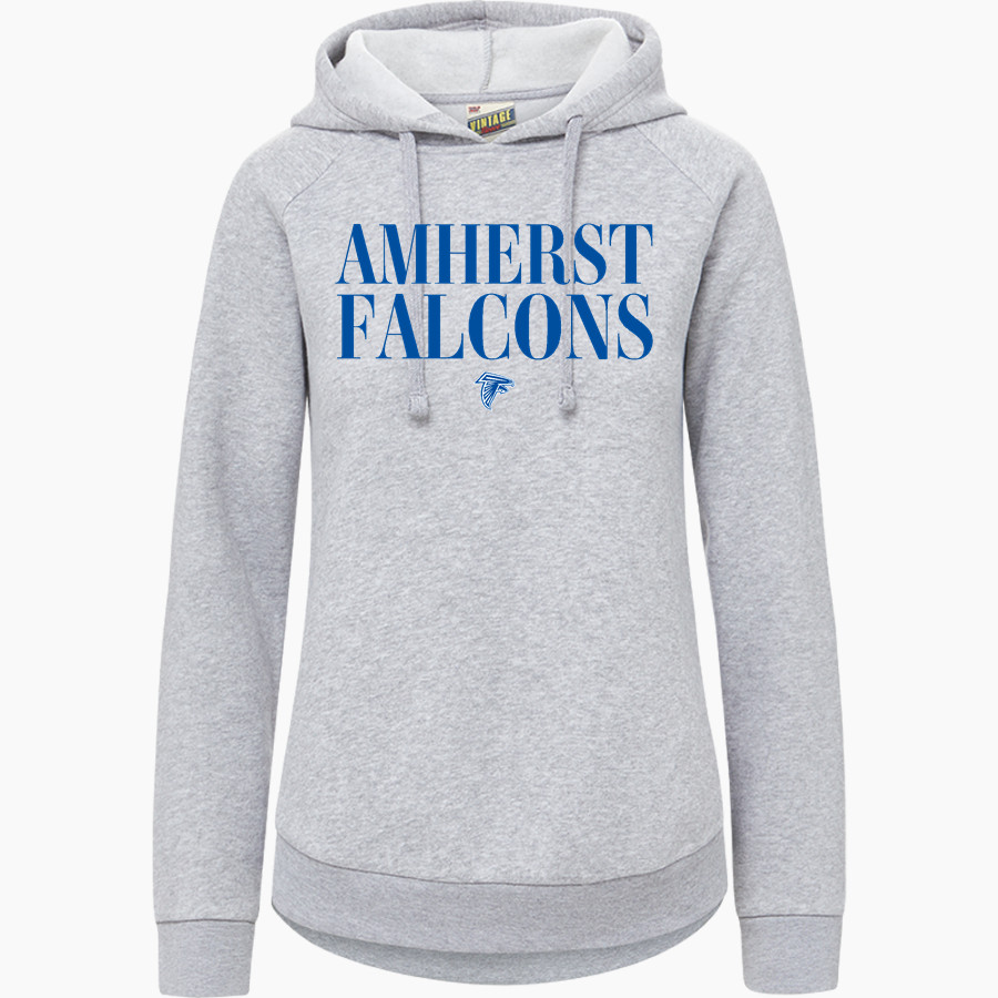AMHERST HIGH SCHOOL FALCONS <span class="pdp-name-mascot">AMHERST FALCONS</span> MV Sport Women's Vintage Fleece Hoodie