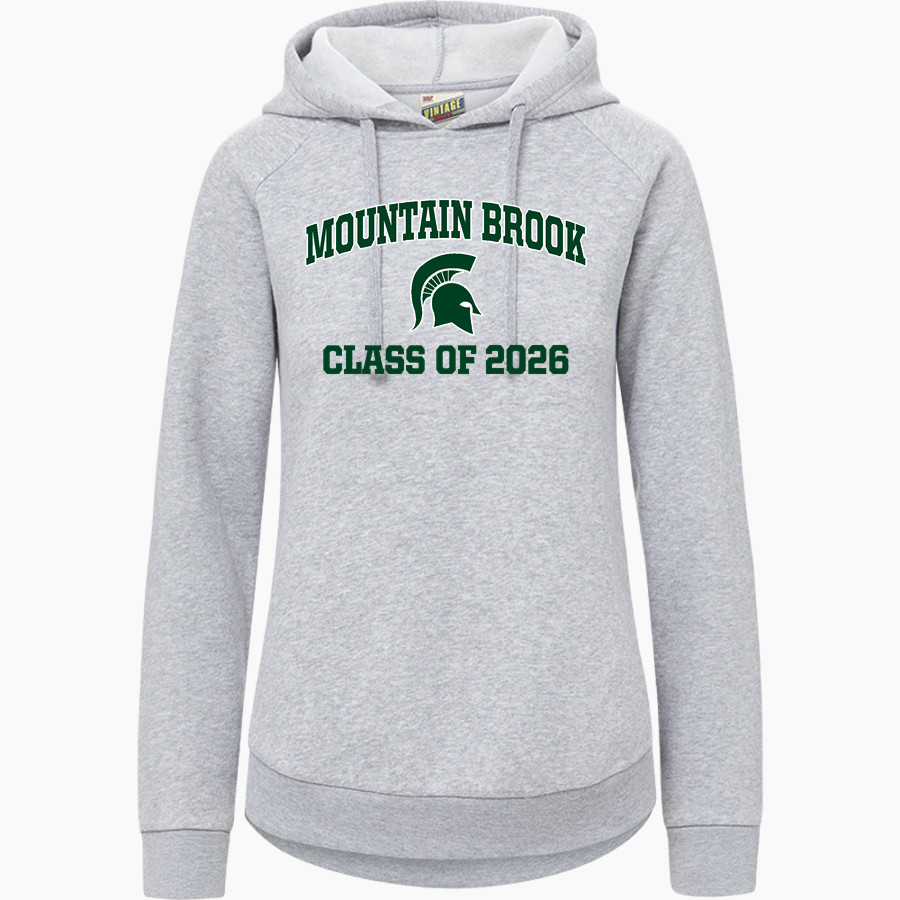 Mountain Brook Spartans Online Store <span class="pdp-name-mascot">Mountain Brook Spartans</span> MV Sport Women's Vintage Fleece Hoodie