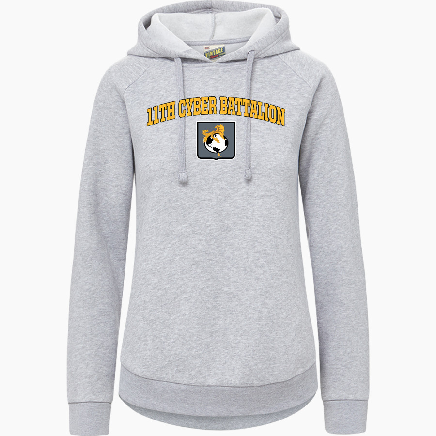 11th CYBER BATTALION 11th CYBER BATTALION <span class="pdp-name-mascot">11th CYBER BATTALION</span> MV Sport Women's Vintage Fleece Hoodie