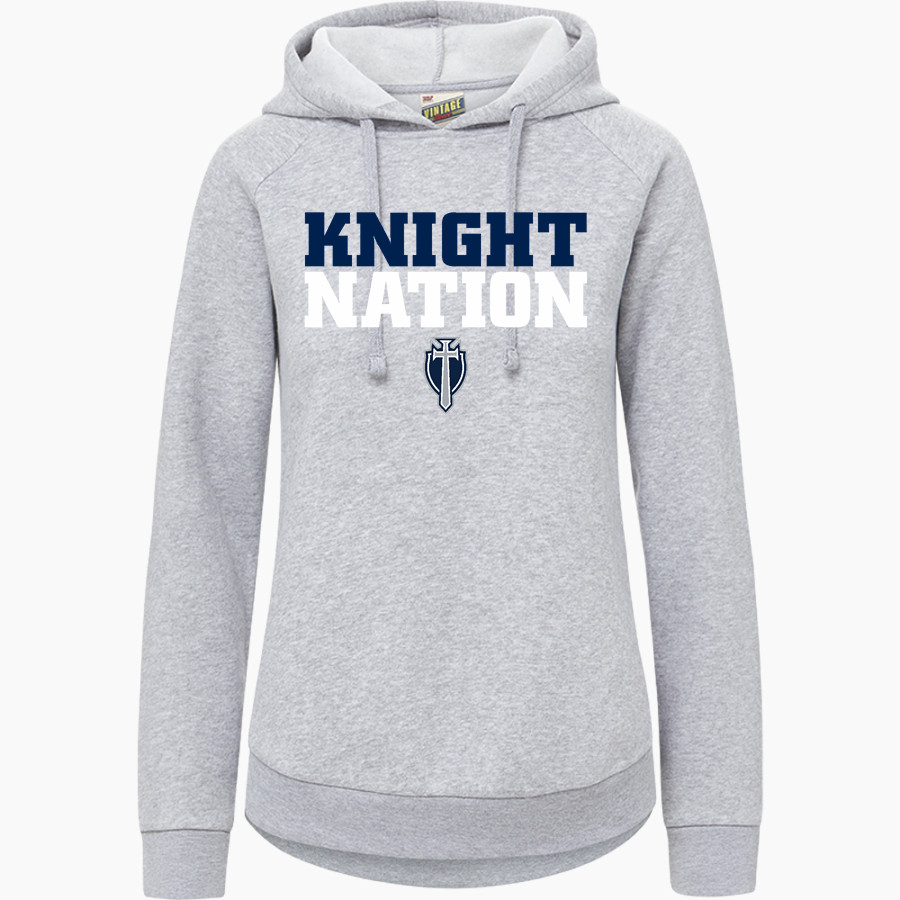 Traders Point Knights <span class="pdp-name-mascot">Traders Point KnightS</span> MV Sport Women's Vintage Fleece Hoodie