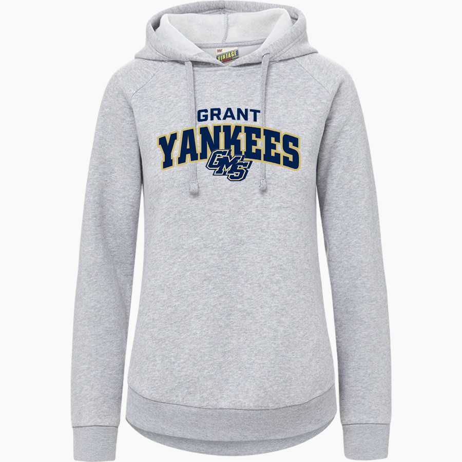 Grant Yankees <span class="pdp-name-mascot">Grant Yankees</span> MV Sport Women's Vintage Fleece Hoodie