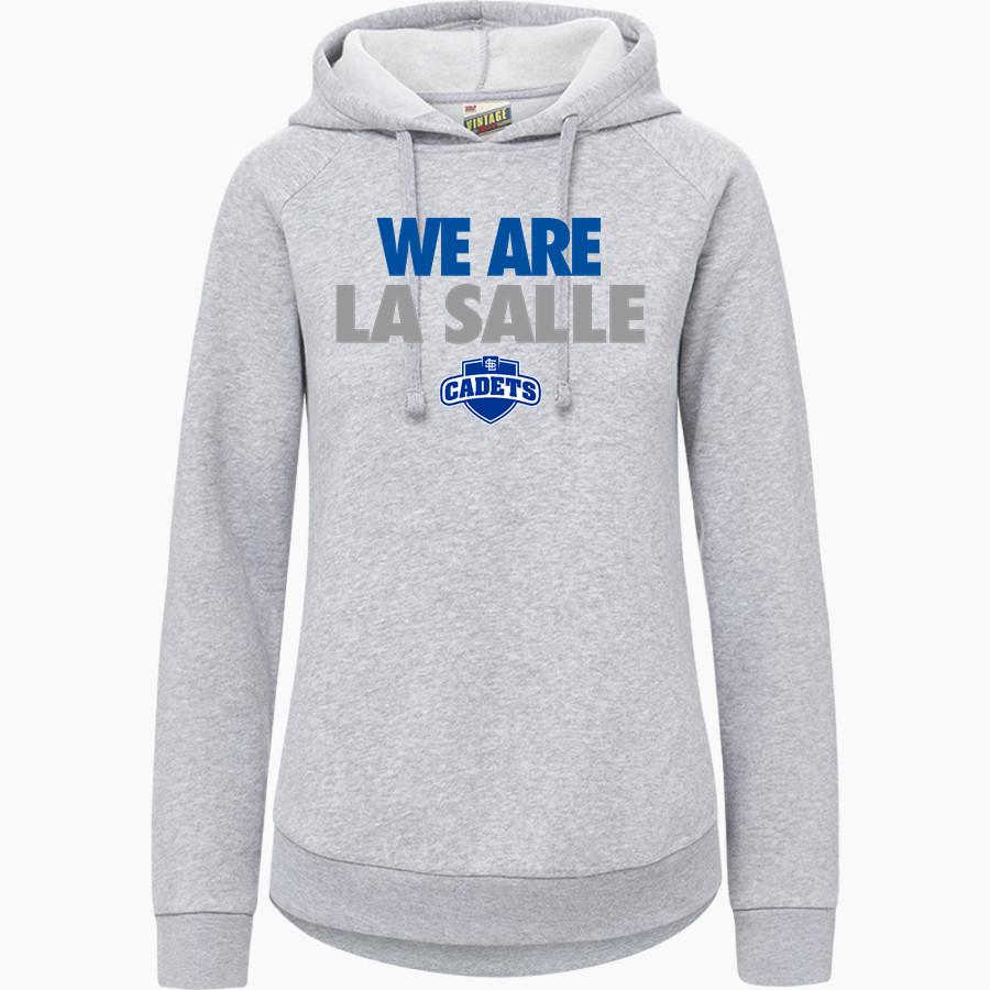 La Salle Cadets MV Sport Women's Vintage Fleece Hoodie