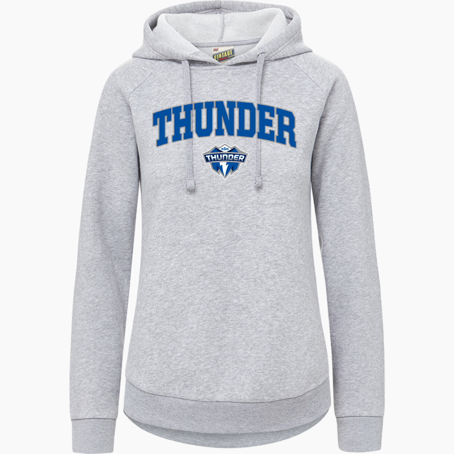 Mount St. Mary Academy believe in the boom <span class="pdp-name-mascot">Mount Saint Mary Academy Thunder</span> MV Sport Women's Vintage Fleece Hoodie
