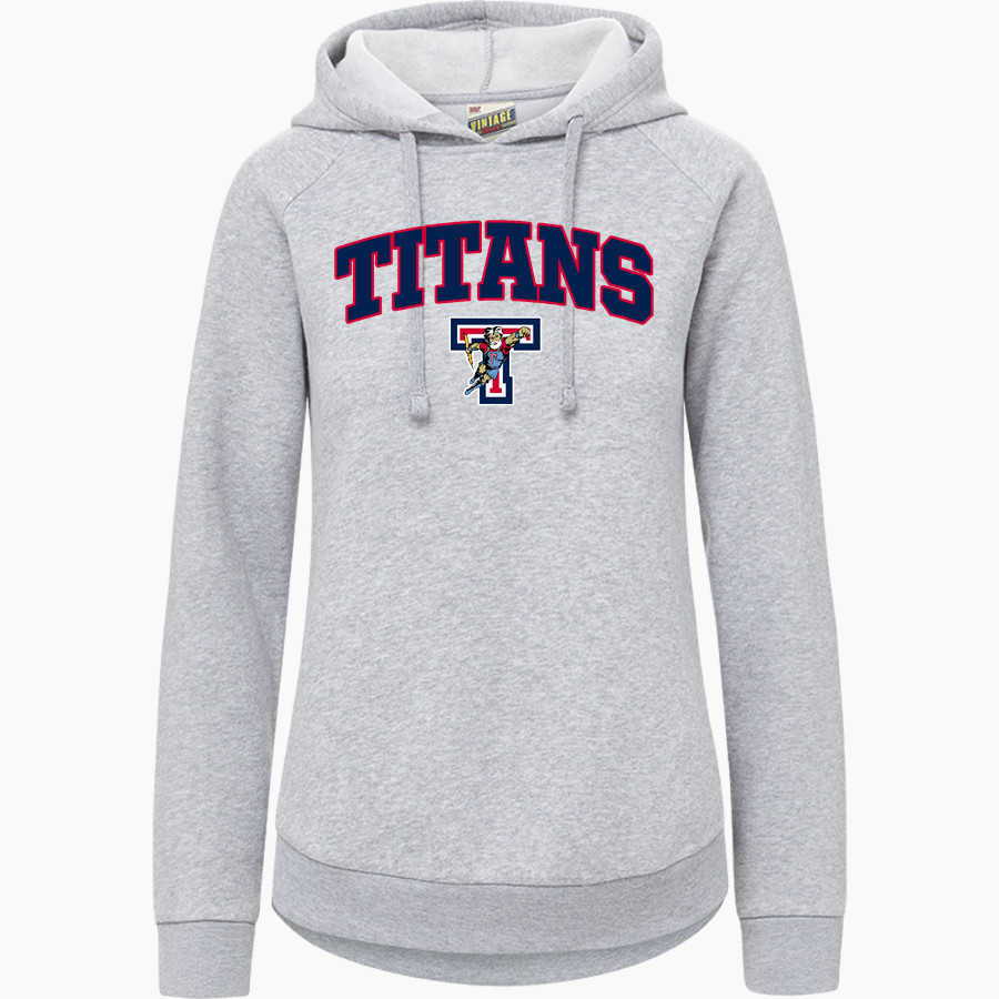 Tesoro Titans <span class="pdp-name-mascot">Tesoro Titans</span> MV Sport Women's Vintage Fleece Hoodie
