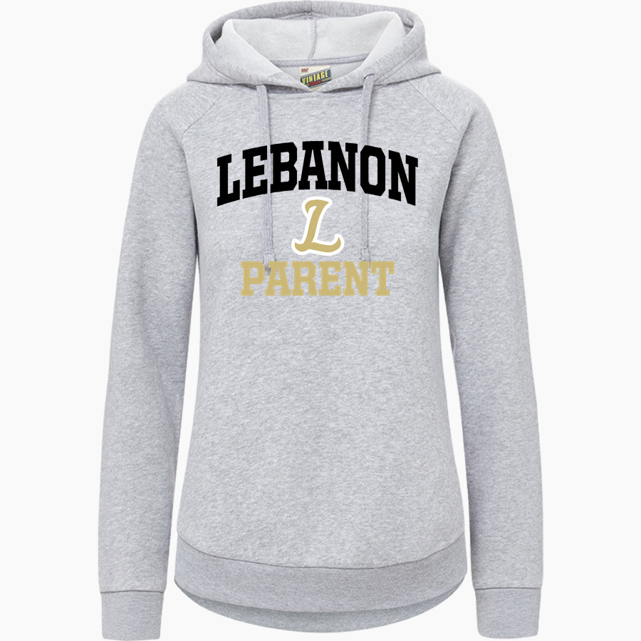Lebanon Tigers <span class="pdp-name-mascot">Lebanon Tigers</span> MV Sport Women's Vintage Fleece Hoodie