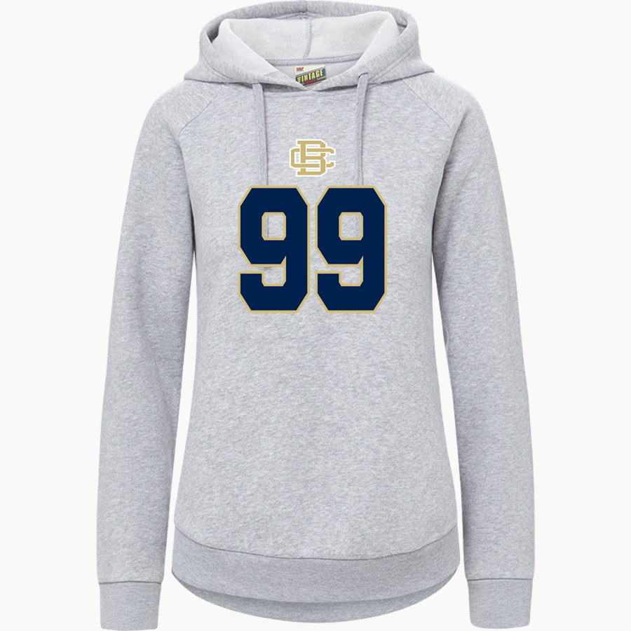Building Champions Baseball <span class="pdp-name-mascot">Building Champions Baseball</span> MV Sport Women's Vintage Fleece Hoodie