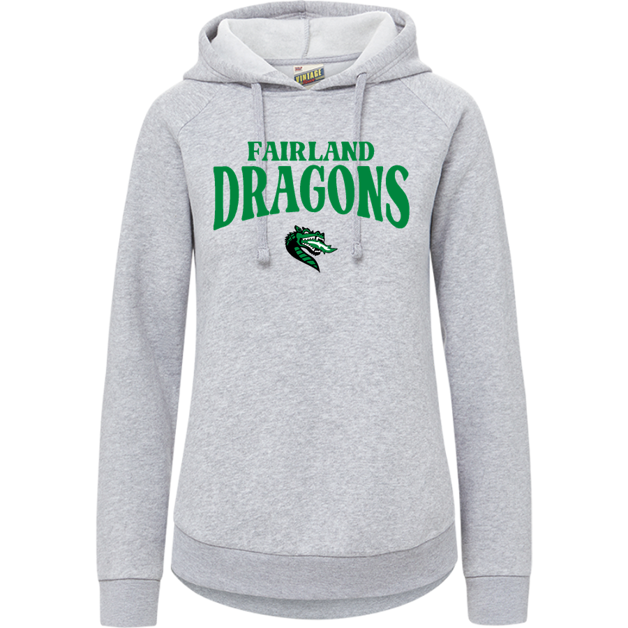 Fairland Dragons <span class="pdp-name-mascot">Fairland Dragons</span> MV Sport Women's Vintage Fleece Hoodie