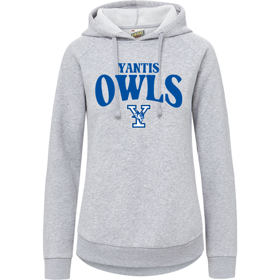 YANTIS HIGH SCHOOL OWLS <span class="pdp-name-mascot">YANTIS OWLS</span> MV Sport Women's Vintage Fleece Hoodie