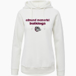 EDMOND MEMORIAL HIGH SCHOOL BULLDOGS <span class="pdp-name-mascot">EDMOND MEMORIAL BULLDOGS</span> MV Sport Women's Vintage Fleece Hoodie Front Thumbnail