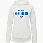 REHOBETH HIGH SCHOOL REBELS MV Sport Women's Vintage Fleece Hoodie Front Thumbnail