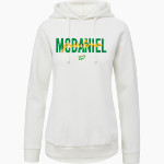 McDaniel Green Terror <span class="pdp-name-mascot">McDaniel Green Terror</span> MV Sport Women's Vintage Fleece Hoodie Front Thumbnail