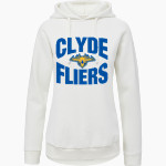 CLYDE HIGH SCHOOL FLIERS <span class="pdp-name-mascot">CLYDE FLIERS</span> MV Sport Women's Vintage Fleece Hoodie Front Thumbnail