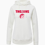 Carrollton Trojans <span class="pdp-name-mascot">Carrollton Trojans</span> MV Sport Women's Vintage Fleece Hoodie Front Thumbnail