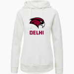 DELHI HIGH SCHOOL HAWKS MV Sport Women's Vintage Fleece Hoodie Front Thumbnail