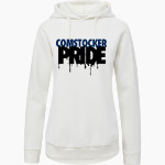 Virginia City Comstockers MV Sport Women's Vintage Fleece Hoodie Front Thumbnail