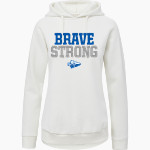 BALDWIN PARK HIGH SCHOOL BRAVES MV Sport Women's Vintage Fleece Hoodie Front Thumbnail
