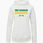 WEST DAVIDSON HIGH SCHOOL DRAGONS MV Sport Women's Vintage Fleece Hoodie Front Thumbnail
