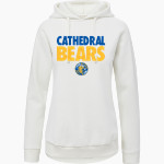 Cathedral Bears <span class="pdp-name-mascot">Cathedral High School Bears</span> MV Sport Women's Vintage Fleece Hoodie Front Thumbnail