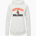 WATERLOO HIGH SCHOOL BULLDOGS MV Sport Women's Vintage Fleece Hoodie Front Thumbnail