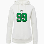 MEADE COUNTY HIGH SCHOOL GREENWAVES MV Sport Women's Vintage Fleece Hoodie Front Thumbnail