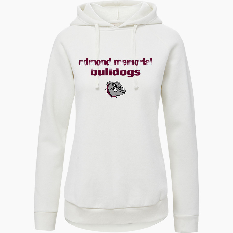 EDMOND MEMORIAL HIGH SCHOOL BULLDOGS <span class="pdp-name-mascot">EDMOND MEMORIAL BULLDOGS</span> MV Sport Women's Vintage Fleece Hoodie
