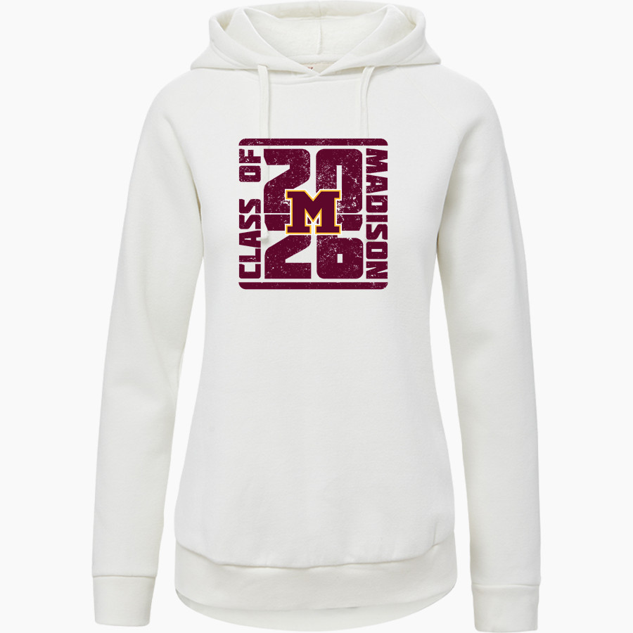 MADISON HIGH SCHOOL DODGERS MV Sport Women's Vintage Fleece Hoodie