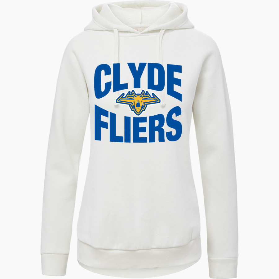 CLYDE HIGH SCHOOL FLIERS <span class="pdp-name-mascot">CLYDE FLIERS</span> MV Sport Women's Vintage Fleece Hoodie